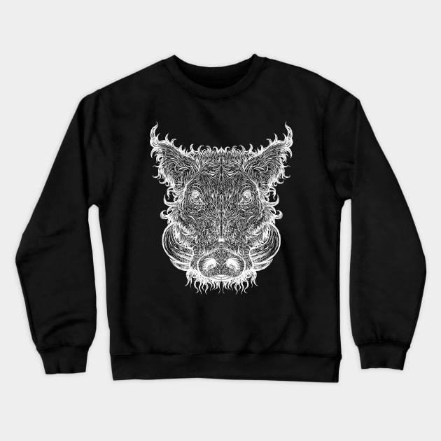 Wild Pig (2) Crewneck Sweatshirt by HiROT0